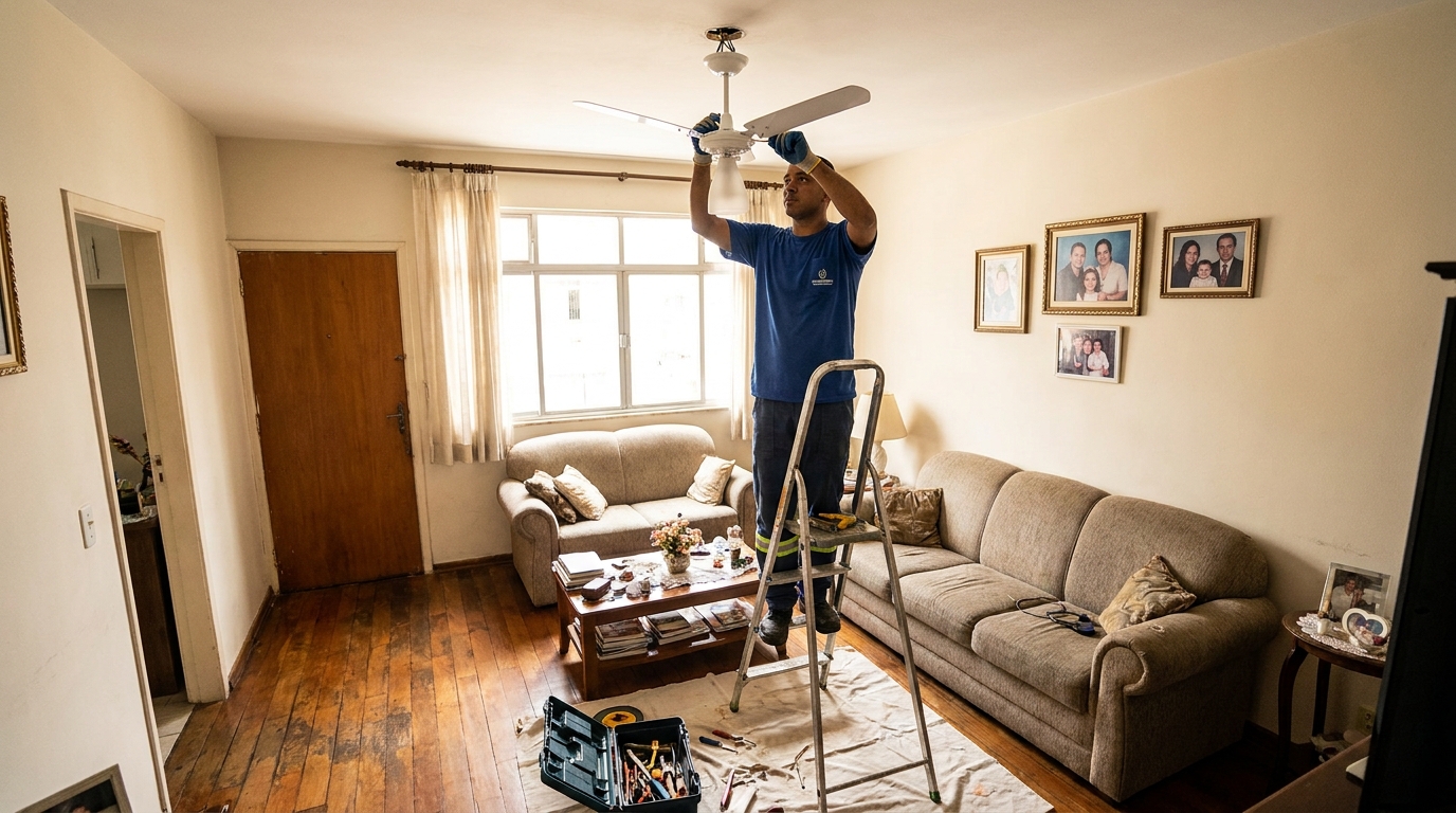 Substituição de Ventilador em Divinópolis‑MG